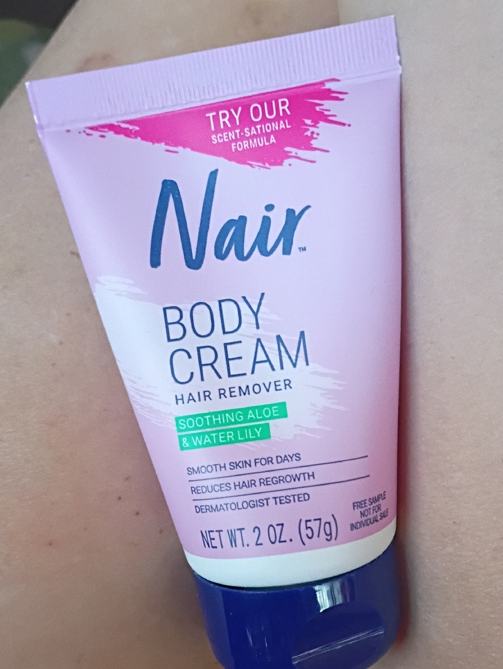 Nair Body Cream Hair Remover - Pink